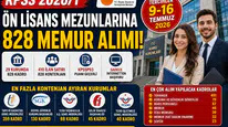 KPSS 2026/1 Ön Lisans Tercihleri Başlıyor! 29 Kurumda 828 Memur Alımı Yapılacak