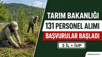 KPSS Şartı Yok: Tarım Bakanlığına 131 Kişilik Alım İŞKUR Duyurdu:
