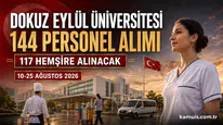 Dokuz Eylül Üniversitesi 144 Personel Alımı Başladı 117 Hemşire Alınacak