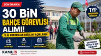30 Bin Bahçe Görevlisi Alımı: 81 İlin Kontenjan Dağılımı Belli Oldu