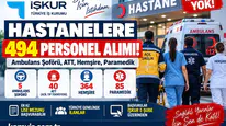 Hastanelere 494 Personel Alımı! Ambulans Şoförü, ATT, Hemşire ve Paramedik İlanları
