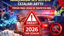 2026’da Araçlarda Ses Sistemi Cezaları Sertleşti Yeni Kurallar Cezalar