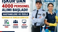 İŞ-KUR Hastane Güvenlik Ve Temizlik Personeli Alımı