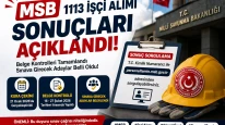 MSB 1113 İşçi Alımı Sonuçları Açıklandı mı? Sınava Girecek Adaylar Belli Oldu mu
