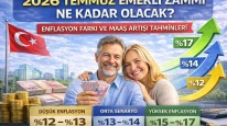 2026 Temmuz Emekli Zammı Ne Kadar Olacak? Enflasyon Farkı ve Maaş Artışı Tahminleri