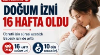 TBMM’den Yeni Düzenleme Doğum İzni 16 Haftaya Yükseltildi