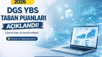 2026 DGS YBS Taban Puanları Açıklandı!