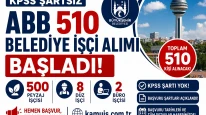 Ankara Belediyesi KPSS Şartsız 510 İşçi Alımı Başladı! Şartlar Neler