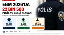 EGM 2026’da 22 Bin 500 Polis ve Bekçi Alımı Şartları Detaylar Güncel