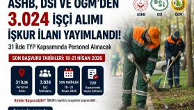 ASHB, DSİ ve OGM 3.024 İşçi Alımı Başvuru Şartları