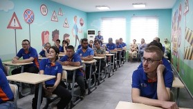 Özel öğrenciler Trafik Eğitim Merkezi'nde hem eğlendi hem öğrendi