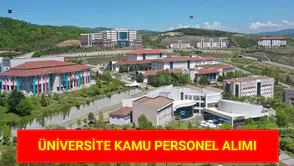 Düzce Üniversitesi 44 Kamu Personel Alımı İçin İlan Verdi!