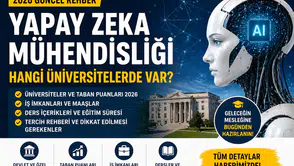 Yapay Zeka Mühendisliği 2026: Üniversiteler, Taban Puanlar, Maaşlar