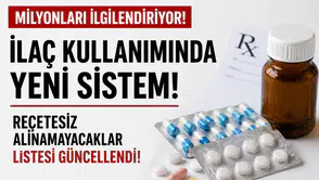 Milyonları İlgilendiriyor: İlaç Kullanımında Yeni Sistem! Reçetesiz Alınamayacaklar