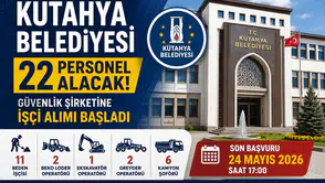 Kütahya Belediyesi 22 İşçi Alımı Yapacak! KPSS Şartı Yok