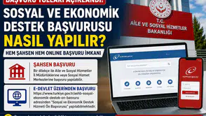 Sosyal ve Ekonomik Destek Başvurusu Nasıl Yapılır Başvuru Şartları Neler?