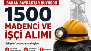 Bakan Bayraktar’dan İstihdam Müjdesi: 1500 Madenci ve İşçi Alımı