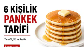 6 Kişilik Pankek Tarifi Nasıl Yapılır? Evde Kolay Yöntem