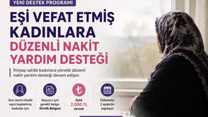 Eşi Vefat Etmiş Kadınlara Yardım 2026 Başvurusu Nasıl Yapılır? Şartlar
