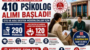 Adalet Bakanlığı Personel Alımı Haberi 410 Psikolog Alımı Yapacak!