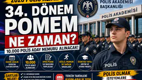 34. Dönem POMEM Başvuruları Ne Zaman Başlayacak? 10 Bin Polis Alımı