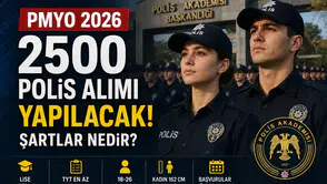 PMYO 2026 Yılı 2500 Polis Alımı Yapacak! Başvuru Şartları