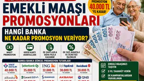 2026 Güncel Emekli Maaşı Promosyonları: Hangi Banka Ne Kadar Promosyon Veriyor?