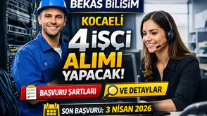 Kocaeli Bekaş Bilişim 4 İşçi Alımı Yapacak Başvuru Şartları ve Detaylar