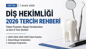 Diş Hekimliği 2026 Tercih Rehberi Taban Puanları Başarı Sıralamaları ve Son 4 Yıl Analizi