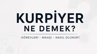 Kurpiyer Ne Demek? Kurpiyer Nasıl Olunur, Maaşı Ne Kadar?