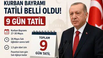 Kurban Bayramı Tatili Belli Oldu!