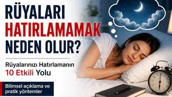 Rüyamda Gördüm Hatırlamıyorum Rüyaları Hatırlamamak Neden Olur?