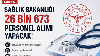 Sağlık Bakanlığı 26 Bin 673 Personel Alımı 2026 Başlıyor! Başvuru Tarihi, Kadro Dağılımı ve Şartlar