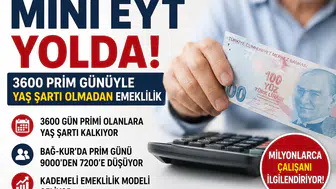 Mini EYT Paketi Nedir? 3600 Günle Emeklilik Kimleri Kapsıyor?