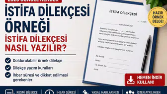 İstifa Dilekçesi Örneği 2026 İstifa Dilekçesi Nasıl Yazılır Dilekçe İndir