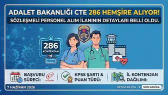 Adalet Bakanlığı Ceza ve Tevkifevleri Genel Müdürlüğü Personel Alımı