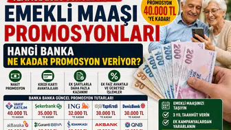 2026 Güncel Emekli Maaşı Promosyonları: Hangi Banka Ne Kadar Promosyon Veriyor?