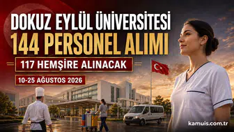 Dokuz Eylül Üniversitesi 144 Personel Alımı Başladı 117 Hemşire Alınacak