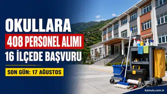 MEB Trabzon’da 408 Personel Alımı Yapacak
