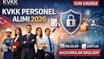 KVKK Personel Alımı 2026 Başvuru Ekranı Ve Şartları