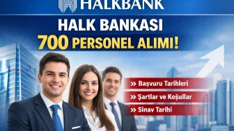 Halkbank 700 Personel Alımı Başladı Başvuru Tarihleri, Şartlar ve Sınav Detayları