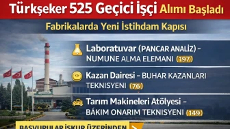 Türkşeker 525 Geçici İşçi Alımı Başladı Başvuru Şartları ve Detaylar