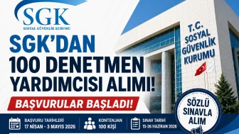 SGK 100 Denetmen Yardımcısı Personel Alımı 2026: Başvurular Başladı!