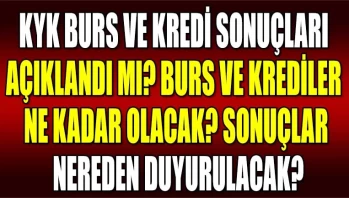 KYK Burs ve Kredi Sonuçları Açıklandı Mı? Burs ve Krediler Ne Kadar Olacak? Sonuçlar Nereden Duyurulacak?