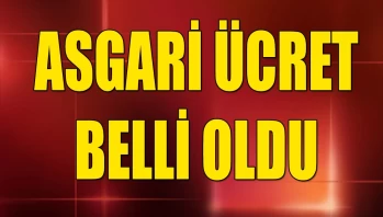 SON DAKİKA! Asgari Ücret Açıklandı! İşte Yeni Asgari Ücret