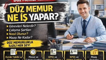 Düz Memur Ne İş Yapar? Görevleri, Şartları ve Çalışma Hayatı