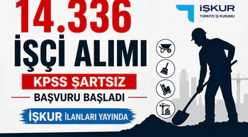 İŞKUR’dan Dev Fırsat: 14 Bin 336 Beden İşçisi Alımı Yapılıyor