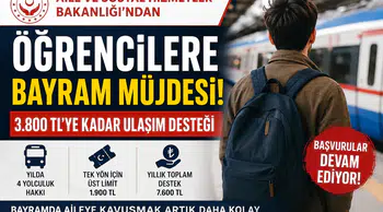 Aile Bakanlığı’ndan Öğrencilere Bayram Öncesi Ulaşım Desteği!