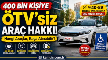 400 Bin Kişiye ÖTV’siz Araç Müjdesi! Hangi Modeller Alınabilecek, Fiyatlar Ne Kadar?