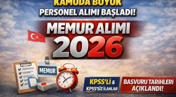 Kamu Personel Alımları 2026 Hangi Kurumlar Alım Yapıyor, Başvurular